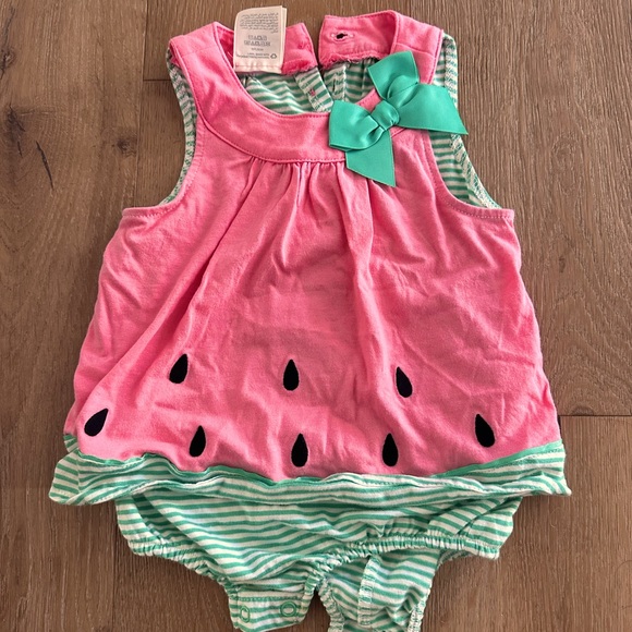 First Impressions Other - Baby girl Watermelon onesie. Size 24m. Excellent condition.
